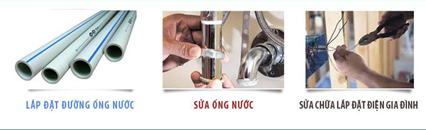 Sửa chữa điện nước tại quận Long Biên